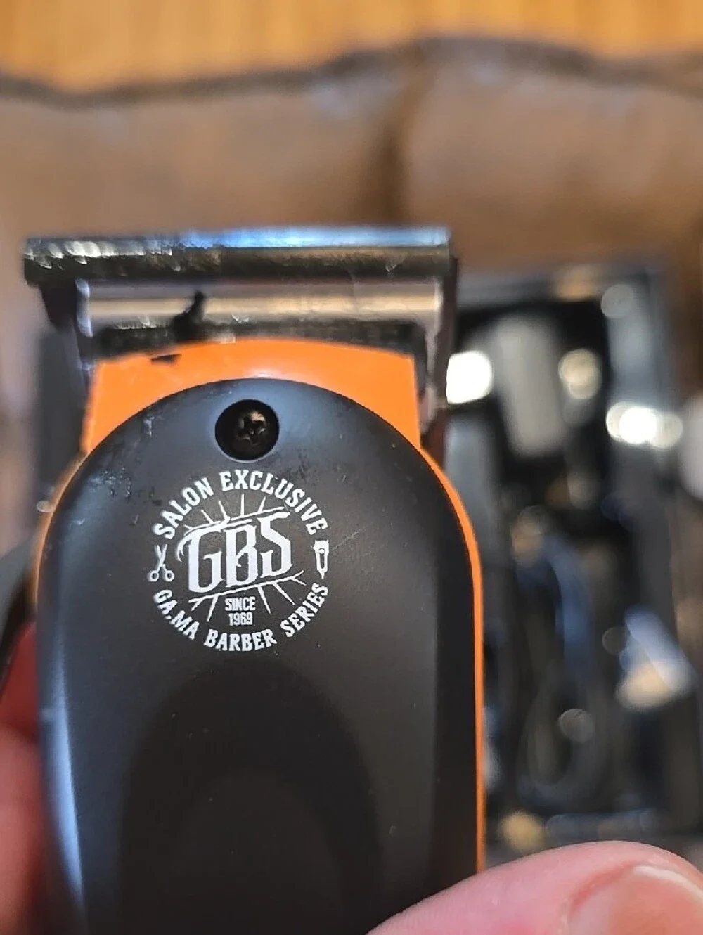 Absolute Skill GBS Cordless Hair Clipper — Black and Yellow